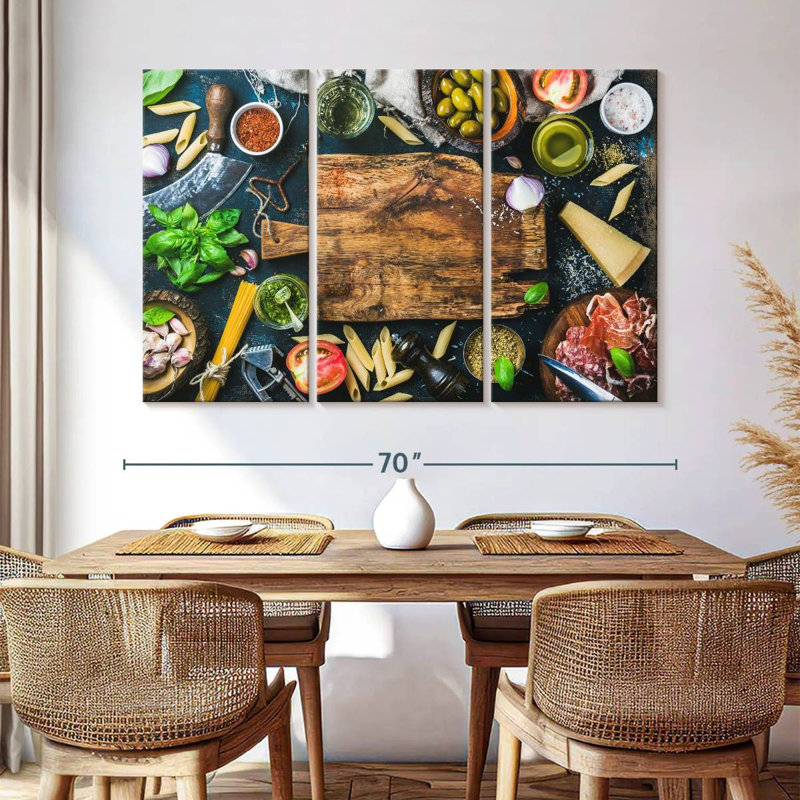 Cuisine italienne Senne, H 42 po x l 65 po