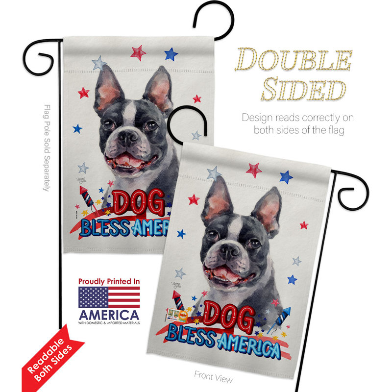 Double Sided Polyester Animal, 18.5" H x 13" W
