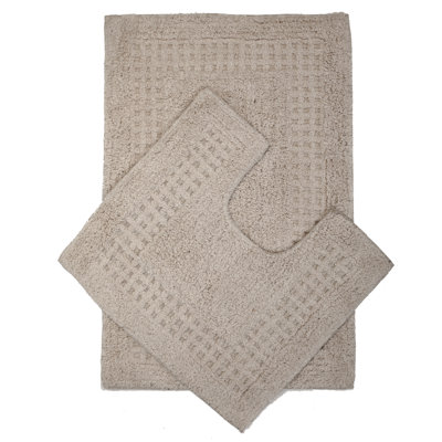 Ceallach Non-Slip Bath Rug and Contour Mat