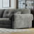 Simple Elegant Chenille Gray Sofa