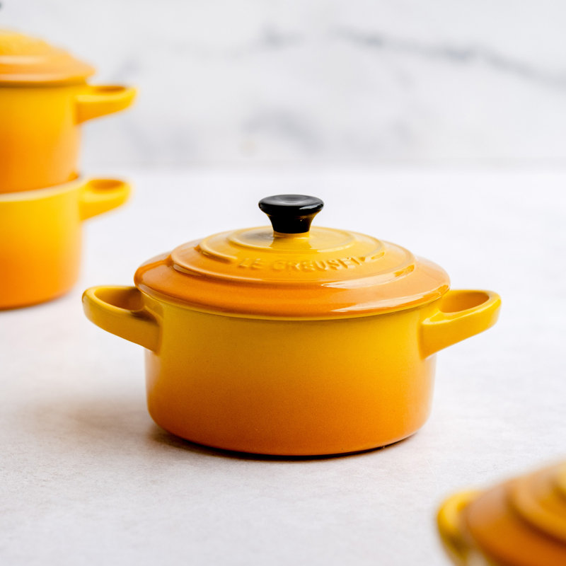 Le Creuset Stoneware Petite Round Casserole, Nectar