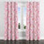 Rideaux occultant romantique Teens - 1 panneau à œillets Florals Bakyt-1263721690-1263721692