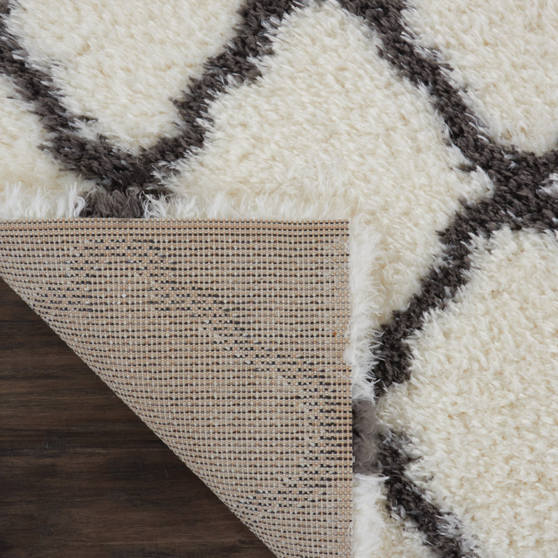 Schmit Geometric Indoor Rug, Rectangle 9' x 12'