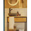 Lotus Handmade Circular Vessel Bathroom Sink-368676140