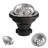 Strainer Matte Stone 4" Grid Kitchen Sink Drain-11984960