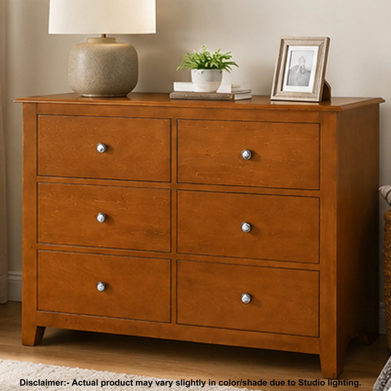 Functionally Great Pine & Plywood Dresser, Dark Oak, Dark Oak