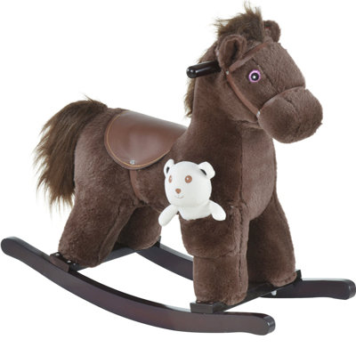 Modern Style Rocking Animal On Wooden Rockers
