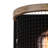 Chadia Steel Flush Mounted Sconce