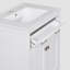Ensemble de meuble-lavabo simple 18,3 po avec plateau en céramique Cecy-1644148852