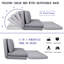 Fauteuil futon large de 37,81 po Joslyn-1909043131