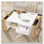 Table basse haute brillance avec 2 tiroirs-65897705
