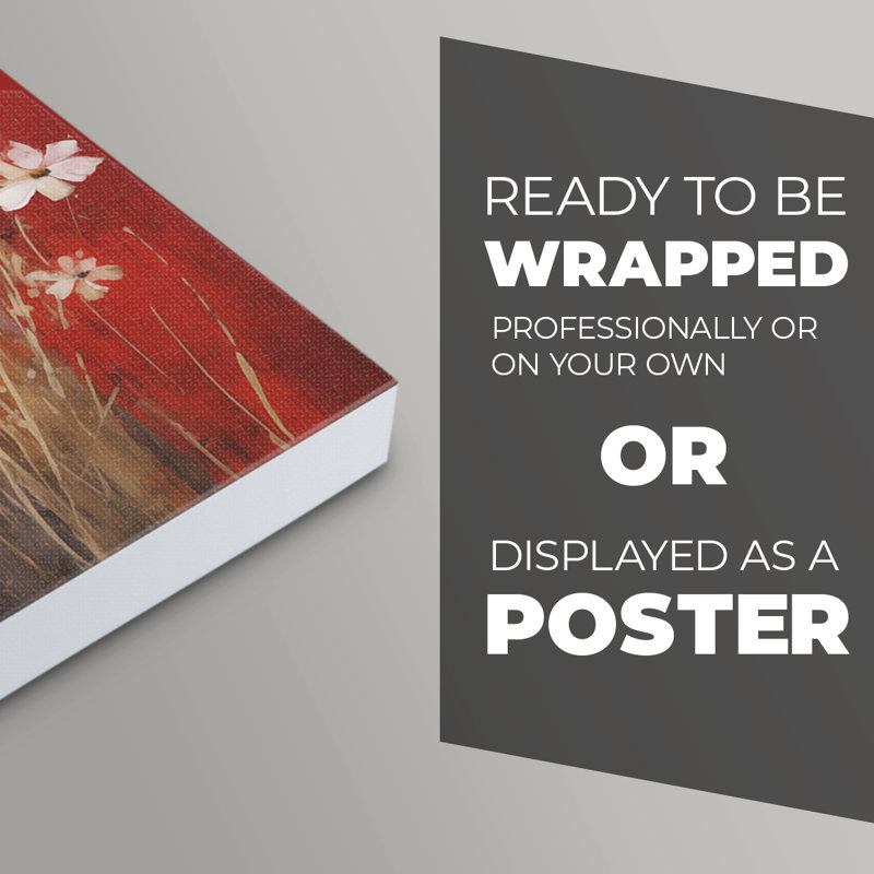 FLORAL Series CCCL -Canvas Print Only - NOT FRAMED