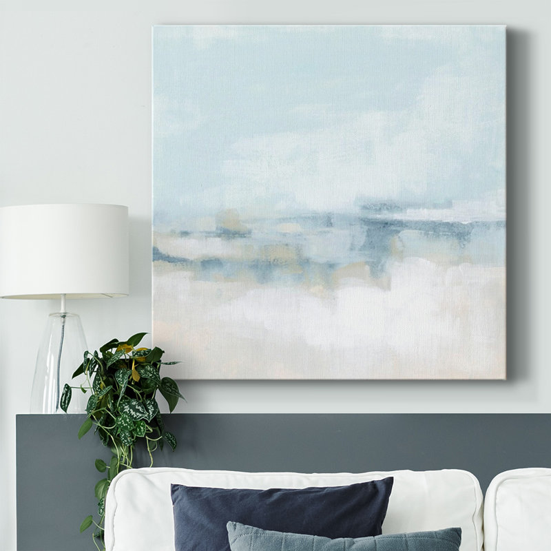 Toile tendue Sea Haze I-Gallery, H 32 po x l 32 po x P 1,5 po