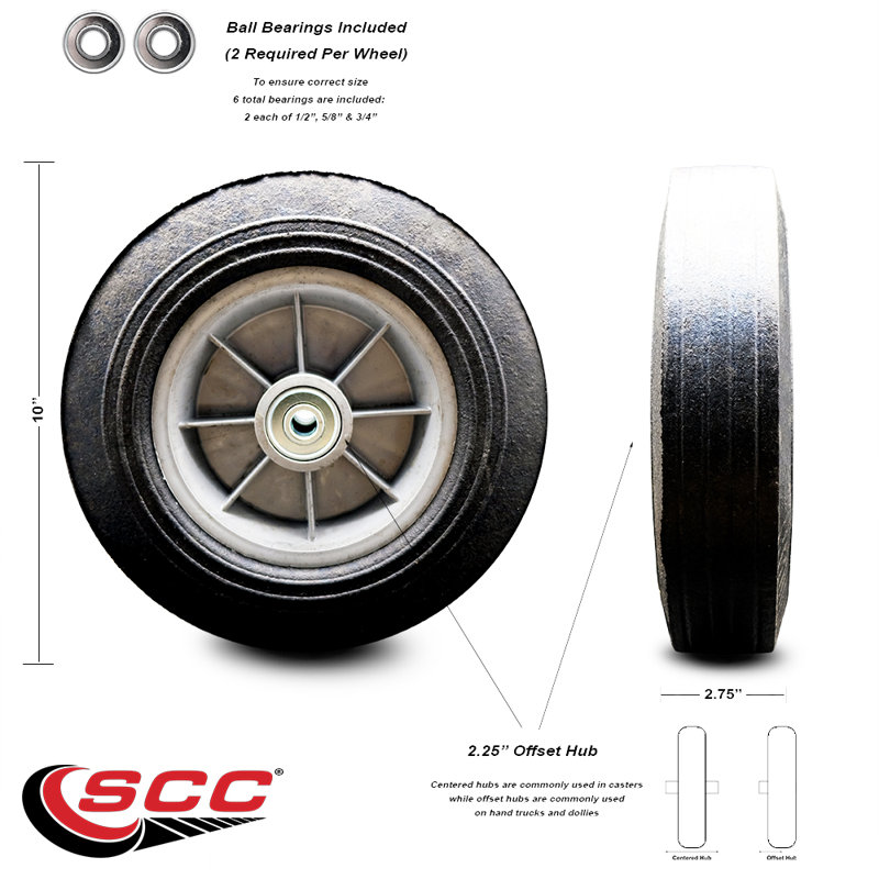Flat Free Casters