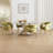 Upholstered Dining Chairs  Luxury Velvet Dining Room Chairs With Gold Metal Legs Modern Comfy Barrel Armchairs For Kitchen Living Room Recepition Restaurant-202854195