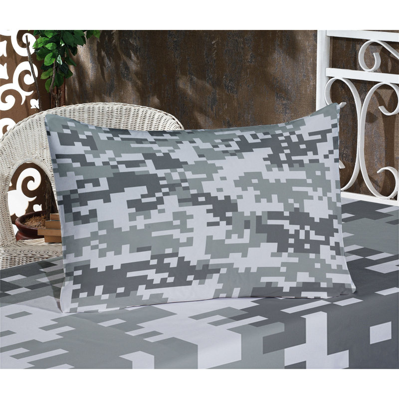 Ensemble de draps et taies décoratives Ambesonne, Ensemble de draps pour lit simple + 1 drap-housse 