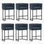 Tabouret de comptoir 26 po avec structure en métal-124059859