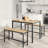 Tuleah 4 - Person Four Leg Dining Set-763541894