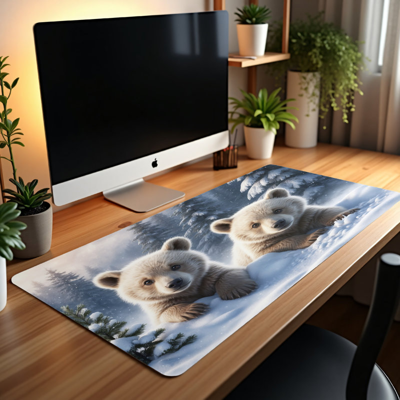 Polyester Desk Pad, 31.5x15.5