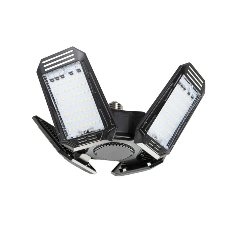 8-Pack 15,000 Lumen LED 4-Panel Bulb E26 5K