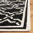 Rodgers Hand Woven Flat Weave Wool/Cotton Geometric Rug in Black/Ivory-1971254194
