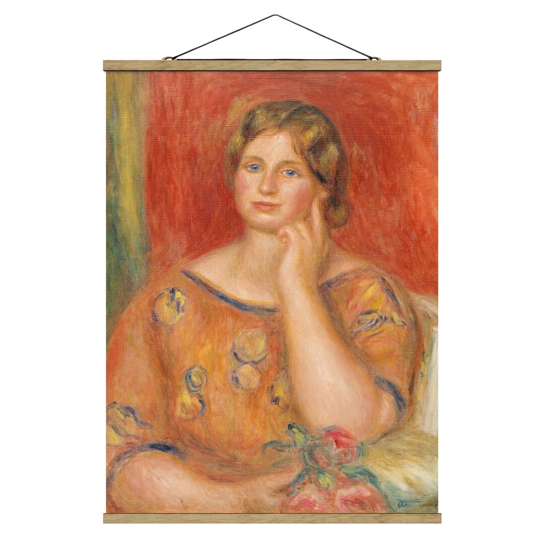 Wandbild Mrs Osthaus von Auguste Renoir