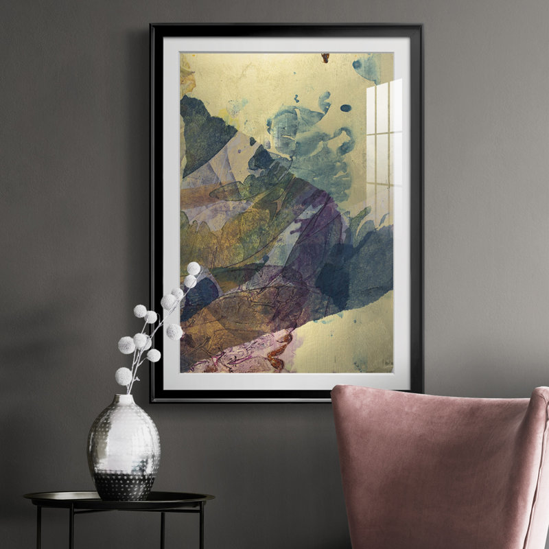 Monet's Landscape VI - reproduction de cadre photo, Cadre noir, H 24,5 po x l 18,5 po x P 1 po
