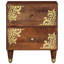 40cm W Solid Wood Bedside Table