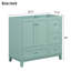 Base de meuble-lavabo simple 17,5 po seulement-101825102