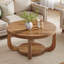 Floor Shelf Coffee Table with Storage