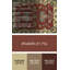 Tapis décoratif multicolore à motif abstrait-674744403