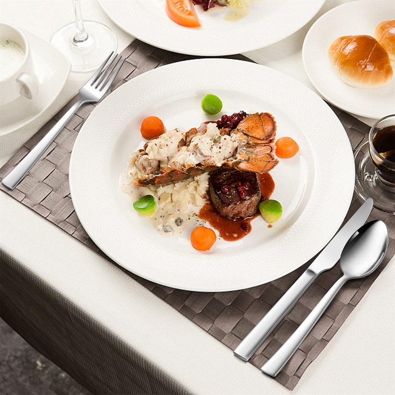 Brayden Studio Cariann 72 Piece Stainless Steel Cutlery Set , Service for 12
