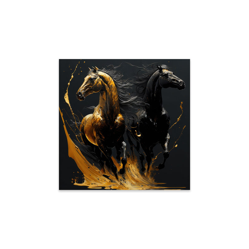 Golden Alliance, chevaux par Spacescapes