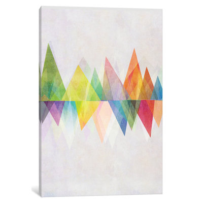 Graphic XXXVII Graphic Art Print on Canvas
