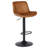 Zager Faux Leather Swivel Adjustable Height Bar Stool-880184382