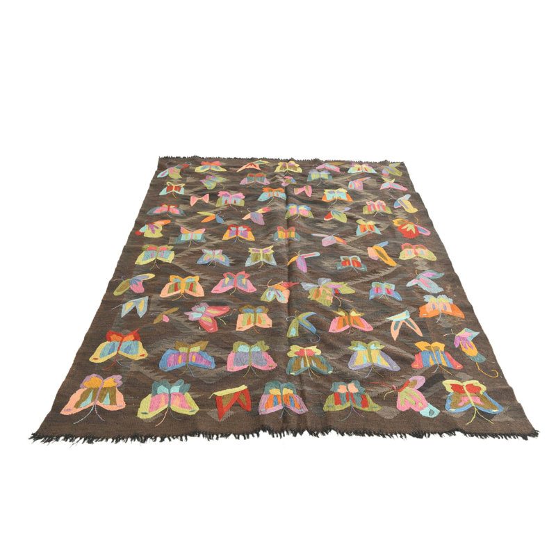 Odell Dark Brown Rug