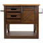 Jaren Solid Wood Kitchen Island