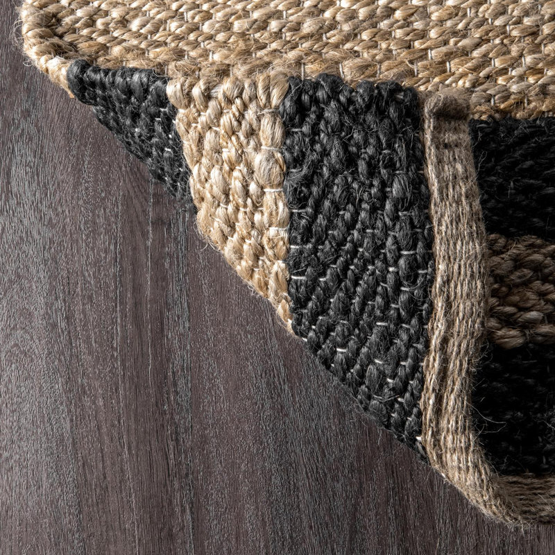 Striped Indoor Rug, Rectangle 5' x 8'