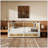 Traditional Style Rattan Daybed with 2 Drawers-1225844910-1225844905