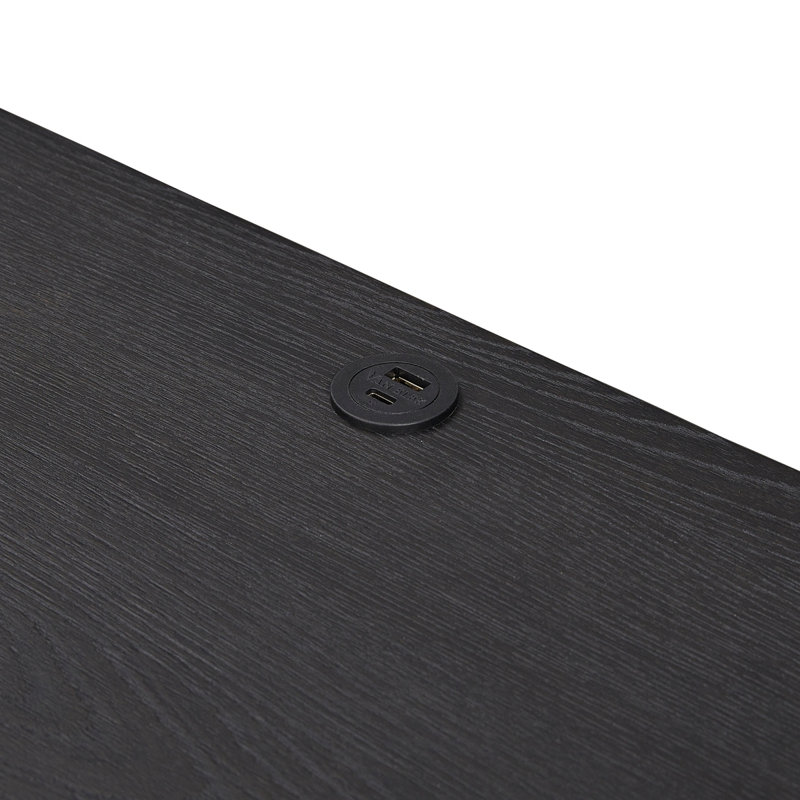 Petite table de chevet - poivre, Noir