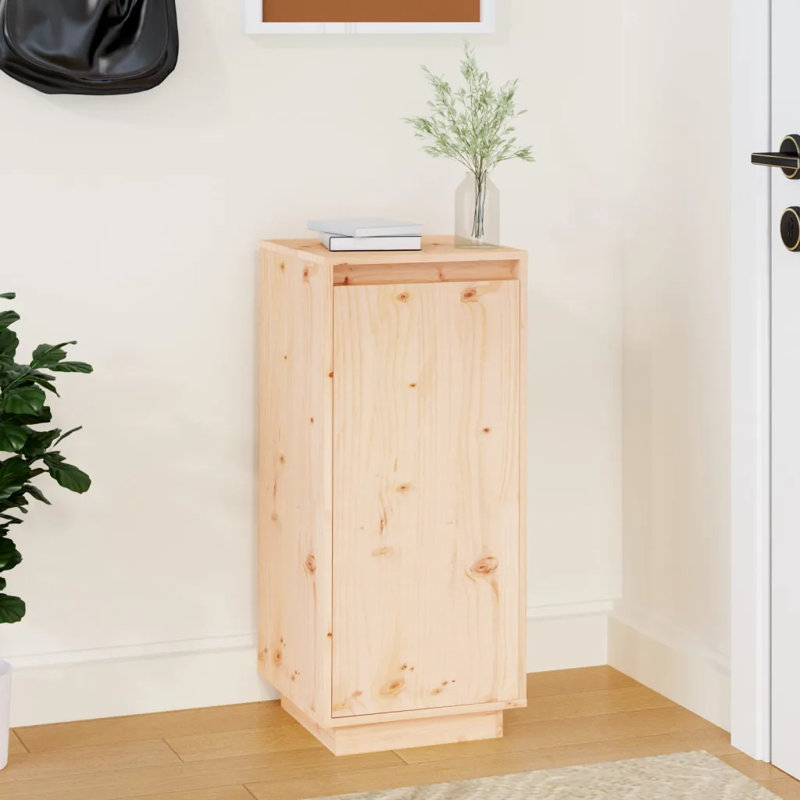 Union Rustic Shoe Storage Cabinet, Natural
