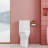 17 Inch 1.1/1.6 GPF Dual-Flush Skirted Elongated Design Ceramic One Piece Toilet