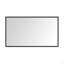 Miroir de salle de bain 72 po x 48 po avec cadre en aluminium, miroir mural rectangulaire-1113693317-1113693375