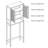 Lowanna Bamboo Over The Toilet Storage-75071453