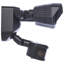 Projecteur de sécurité DEL double tête carrée 20 W avec détecteur de mouvement, température de couleur 3000 K/4000 K/5000 K, allumage automatique du crépuscule à l'aube.-135799604
