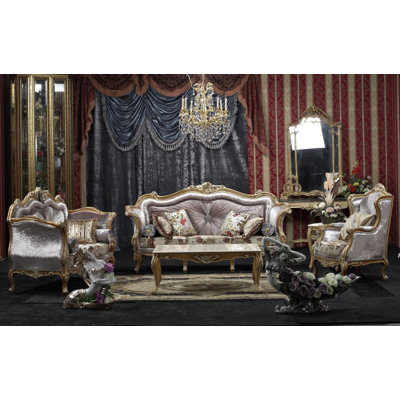 Calvanico 5-piece Living Room Set
