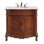 Ensemble de meuble-lavabo simple Lunette