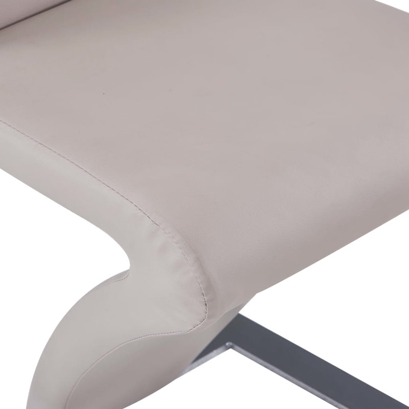Chaise parsons Alduina, Cappuccino