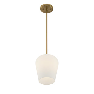 Breena Single Light Glass Dimmable Pendant