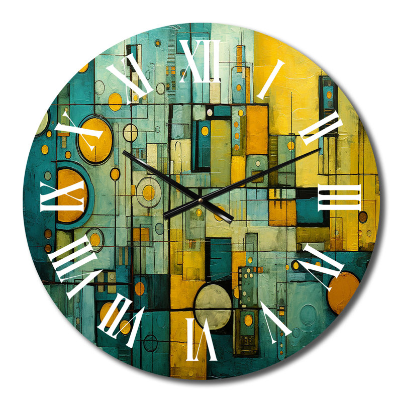 Metal Wall Clock, Medium